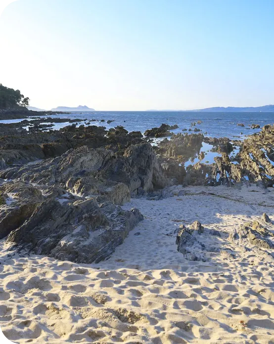 Playa Carreiro en Nigrán