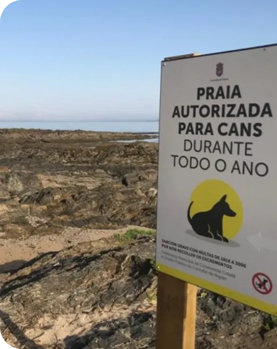Playa del canto en Nigrán
