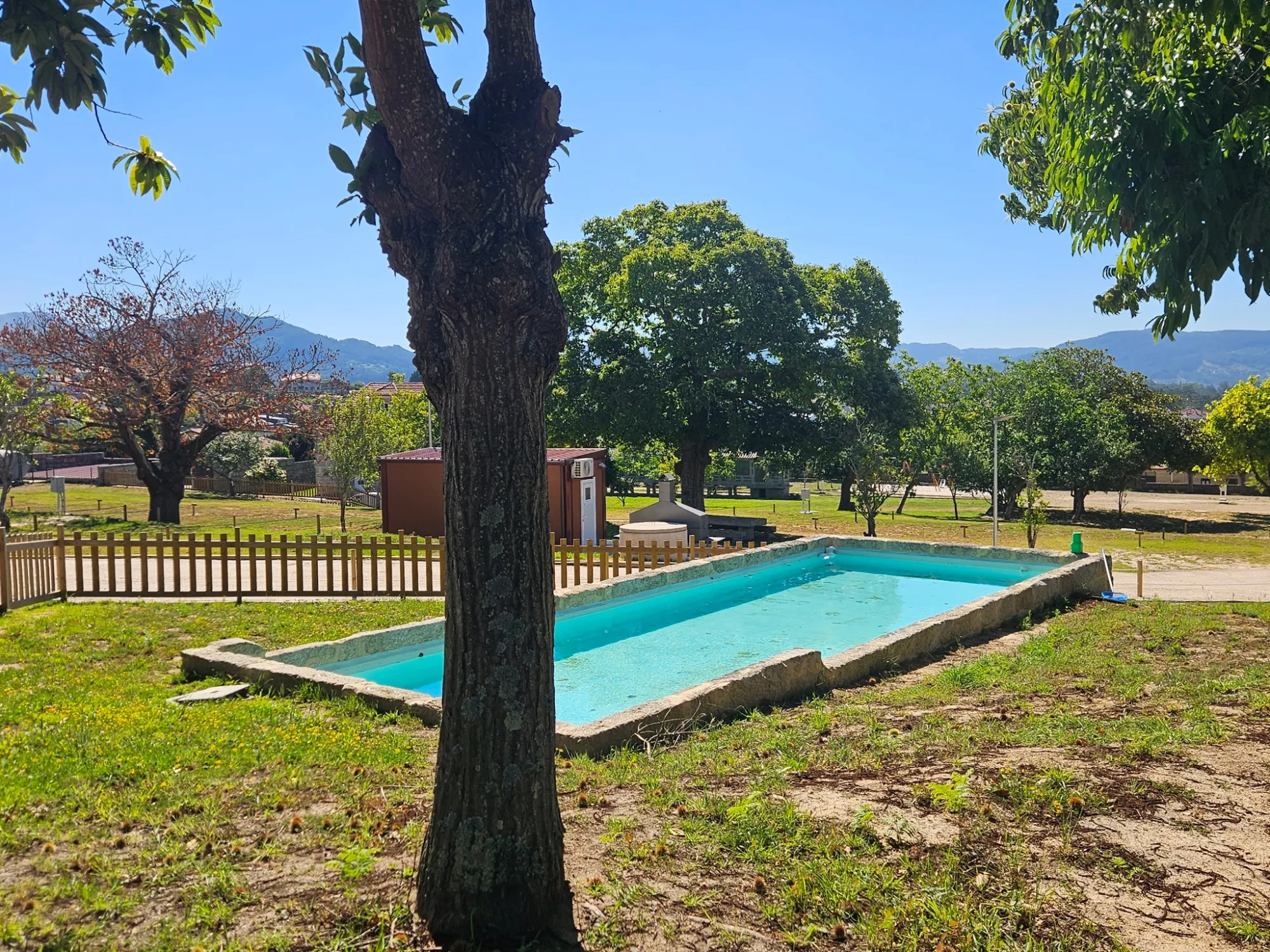 Alberca de Ledicia Camper Park en Nigrán